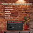 WIITHINK WTB-777 Cassette Cassette Portable Player Boombox, AM/FM Radio Stereo with Bluetooth, USB, Recorder, Earphone