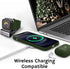 IceSword iPhone 12 Mini Case - Matte Dark Green, Thin Silicone Gel Rubber Shockproof Case, 5.4"
