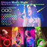 13" Selfie Ring Light with 63" Tripod Stand & 3 Phone Holders, LED Camera Ringlight with RGB Colors for Makeup/Videos
