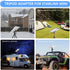 CAMWAY 1/4"-20 3/8"-16 Star-Link Mini Tripod Adapter - Aluminum Alloy Tripod Adapter and Threads, Star-Link Mini