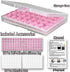 Zooplan 80 Pcs Self-Adhesive PC Keyboard Keys for Long Nails Typing and Gaming, Anti-Damage Symbolic and Alphanumeric