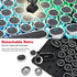 Steampunk Typewriter Keycaps Pudding Keycap Set for Backlit Mechanical Keyboard, 104 Keys
