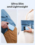 Portable Charger with Built-in Cables, 10000mAh Slim Travel Battery Pack, 6 Outputs, 3 Inputs, 3A Fast Charging for