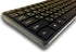 USB Keyboard with Russian English (Cyrillic) Letters, Full Size Slim Desktop Design.