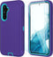 Qinmay Samsung Galaxy A54 5G Case with HD Screen Protector (2 Pack), Durable Shockproof 3-Layer Heavy Duty Cover
