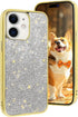 LUVI Fusicase Diamond Case for iPhone 11, Cute Bling Glitter Rhinestone Crystal Protective Cover with Luxury Fashion