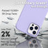 IceSword iPhone 12 Pro Max Case, Lavender Purple Liquid Silicone Shockproof Cover, 6.7" Soft Microfiber Lining