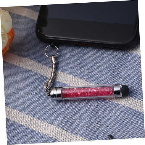 5PCS Crystal Phone Pens, Glitter Capacitive Drawing Pen, Rhinestone Touch Pen, Phone Crystal Stylus for Tablets