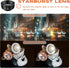 5-in-1 Smartphone Lens Kit - 120° Wide-Angle, 210° Fisheye, 25X Macro, Starburst, Hexagonal Kaleidoscope