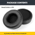 Replacement Earpads for Pioneer HDJ-X5, X7, X10 Headphones - Breathable Protein Leather & Memory Foam Cushions.