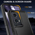 Moto G Stylus 5G 2024 Case, Black with HD Screen Protector, 10 FT Military Grade Drop Protection, Anti-Slip Design