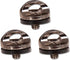 Camera Tripod Adapter Ring - Quick Install/Release 1/4"-20 Neck and Wrist Strap Mount for Camera Slings, 3-Pack