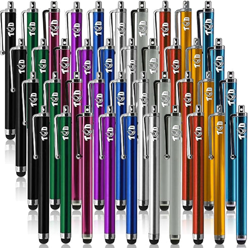 THE CASE DOCTOR GET YOUR CASE LIFT WITH THE CASE DOCTOR TCD 40-Pack Stylus Pens for Touch Screens Universal Stylus Pen for iPad,