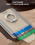 6-Card 17/16/15/14/13/12 ExtreLife For Magsafe Wallet with Grip, Holder, Stronger Magnetic Card Wallet Holder
