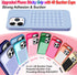 sicitu (2pcs-Transparent) Silicone Sticky Phone Grip, Adhesive Suction Cup Phone Case Mount, Phone Grip with Strong