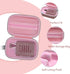 XANAD Pink Case for JBL Go3 / Go 3 Eco Portable Wireless Bluetooth Speaker - Travel Protective Carrying Storage Case Bag