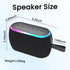 ZICOROOP 40W 5.3, IPX6 12H Bluetooth Speaker, Portable Wireless with Stereo Bass, Bluetooth Waterproof Shower Speakers