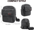 Tullio Crossbody Camera Bag for Photographer, Waterproof Canvas Sling Bag Compatible with Nikon Sony