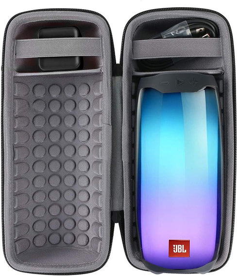 co2CREA Hard Travel Case for JBL Pulse 4 Waterproof Portable Bluetooth Speaker - Black