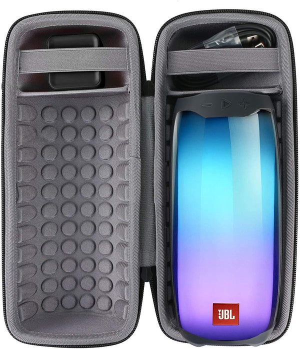 co2CREA Hard Travel Case for JBL Pulse 4 Waterproof Portable Bluetooth Speaker - Black