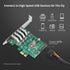 SIIG Dual Profile USB 3.0 4-Port PCIe 2.0 Host Expansion Card Adapter for Windows Desktop PC