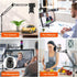 Taisioner Overhead Camera Mount Phone Holder for TikTok Live Streaming Desk Stand Flexible Camera Arm Tabletop Mount