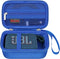 Carrying Case for JBL Go 3 / JBL Go 4, Waterproof Dustproof Speaker Storage Holder, Blue