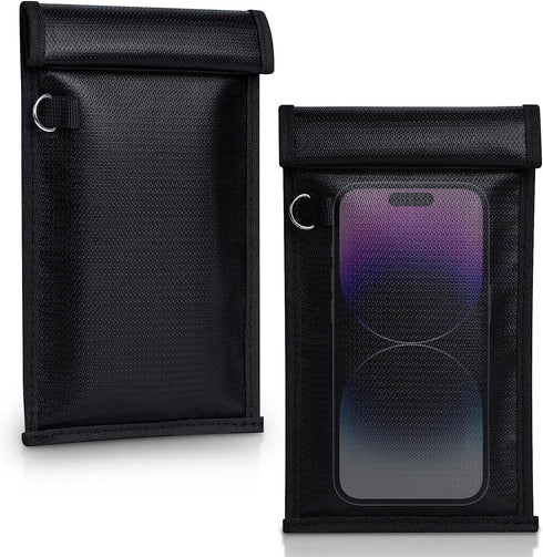 Simket Faraday Bags for Phones and Car Key 2 Pack, Signal Blocking Pouch,