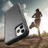 Compatible for Apple iPhone 12 Pro Max Cases - Heavy Duty Shockproof Protective Cover in Black & Black