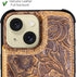 RMAWRAD 15 6.1" Wallet Real Leather Case Compatible with iPhone Genuine LeatherShockproof, Anti-Fall Case, Flip Cover