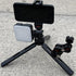 Mini Tripod Rotatable 4-Level Adjustable Tabletop Handle Grip for Osmo Mobile, DJI Ronin, Gimbal Stabilizers