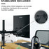 HumanCentric VESA Mount Adapter for Viewsonic Models VX2776-smhd, VX2476-smhd, VX2376-smhd