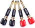 CNCESS CESS-061 Spade Fork Binding Post to Banana Plugs Speaker Adapter, 4 Pack