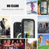 iPhone 14 Pro Max Waterproof Case with Screen Protector, Heavy Duty Protection Magnetic Case, Black