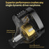 KZ Krila Tunable Hybrid Earphones, KZ HIFI BA DD Heavy Bass in-ear Headphones, Detachable Silver Cable, Black