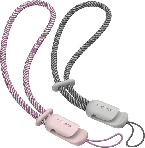 SURPHY 2 Pack Phone Lanyard for Cellphone Case, Phone Wrist Strap for