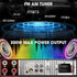 aboutBit 1-Din MP3 300W Single Din Car Stereo Bluetooth: Car Radio Receiver - in Dash Digital Media Player LCD Display