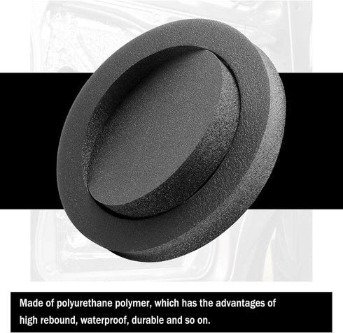 VOFONO 4PCS Speaker Fast Rings - 6.5 inch Car Speaker Foam Baffles Enhancer System for 6" and 6.5" Speakers