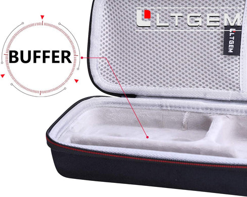 LTGEM EVA Hard Case for Insta360 ONE X3/X2 Action Camera, Travel Protective Carrying Storage Case