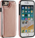 ONETOP Wallet Case for iPhone SE (2022, 2020), iPhone 7/8, Premium PU Leather, Kickstand, Card Holder, Rose Gold