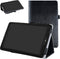 Mama Mouth Black Leather Folio Case for LG G Pad X2 8.0 Plus/Sprint G Pad F2 8.0 – 2-Folding Stand Cover