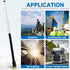 Eightwood 70-1000MHz 9-Section UV5R UV82 Wide Band Handheld Telescopic Antenna SMA Female Ham Radio Antennae