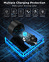USB C Car Charger, 3-Port 66W Dual USB-C & USB-A Adapter with Fast Charging for iPhone 15/14/13, Samsung & More