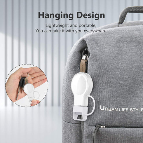 2024 Upgraded for Apple Watch Wireless Charger - 2 Pack Portable iWatch Charger, Travel Cordless Magnetic Wireless