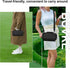 BOVKE Carrying Case for Bushnell Wingman View Golf GPS Speaker with Shoulder Strap and Extra Pocket
