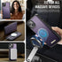 PlusnapX 13 2-in-1 13 6.1", Wallet Case for iPhone Compatible with Magsafe, PU Leather Flip RFID Blocking Card Holder
