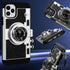 New Emily in Paris Phone Case, Vintage Camera Design for iPhone 11/12/13 Pro Max with Lanyard