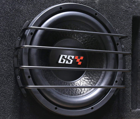 GS Power 8 inch Bar Grille for Subwoofer & Speaker, Chrome Silver or Matte Black Finish (1 pc), Also Available in 10 &