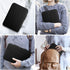 MoKo 7-8 Inch Tablet Sleeve Bag - Polyester Pouch Cover Case for iPad Mini (6th Gen) 8.3" 2021, Black