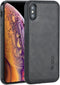 molzar GripBig Series Case for iPhone Xs and iPhone X, Built-in Metal Plate for Magnetic Mount, Black/Black